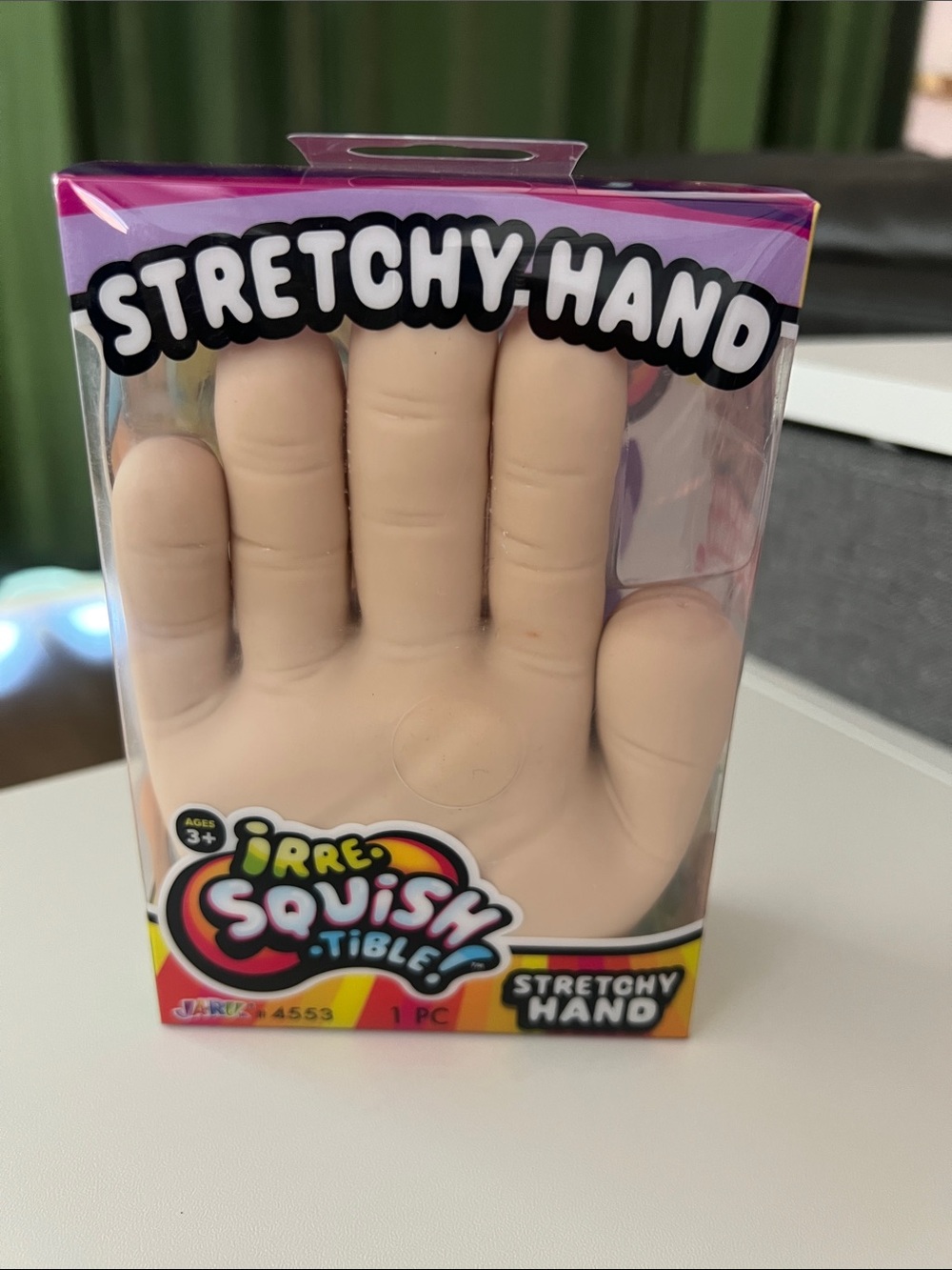 *VIRAL RARE* Squishy JUMBO Stretchy Hand Irre-Squish-tible Toy - NEW in box